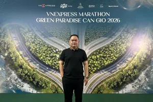 Anh Kiệt là một trong những runner đầu tiên đăng ký tham gia VnExpress Marathon Green Paradise Cần Giờ