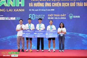 Anh Cao Văn Đạt – Công ty NĐ Mông Dương giành giải Nhì tại Giải chạy phát động “Toàn dân sử dụng năng lượng tiết kiệm hiệu quả và hưởng ứng Chiến dịch Giờ Trái đất 2026”