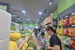 Diện mạo mới của cửa hàng Co.op Food (HỒNG CHÂU)