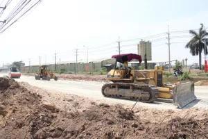 Thi công nâng cấp mở rộng Tỉnh lộ 25B qua huyện Nhơn Trạch, tỉnh Đồng Nai