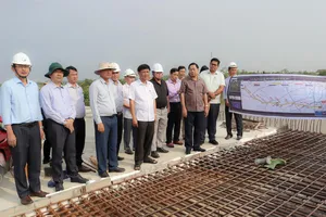 Lãnh đạo tỉnh sóc Trăng kiểm tra, đôn đốc dự án