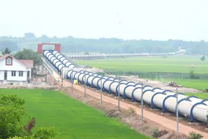 Dự án tưới tiêu vượt sông Vàm Cỏ Đông đi vào hoạt động từ năm 2023 góp phần phát triển nông nghiệp tỉnh Tây Ninh mới