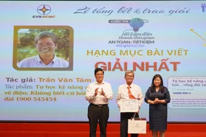 Cuộc thi “Tiết kiệm điện thành thói quen”: Trao giải thưởng hơn 100 triệu đồng