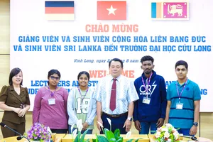 Trường Đại học Cửu Long tiếp nhận giảng viên và sinh viên các nước đến giảng dạy và học tập