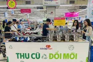 Các siêu thị Co.opmart tiếp nhận thu gom đồ cũ, đổi quà cho người tiêu dùng
