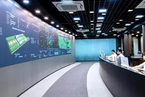 Trung tâm vận hành hệ thống cấp nước giúp SAWACO đẩy mạnh ứng dụng số trong quản lý cấp nước sạch