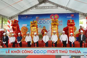 Khởi công siêu thị Co.opmart Thủ Thừa tại Tây Ninh