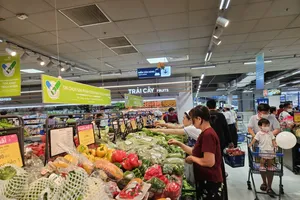 Nhờ sức mua tăng, doanh số bình quân của Saigon Co.op đã tăng 2 con số (ẢNH: HỒNG CHÂU)