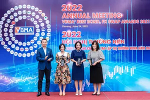 SCB nhận danh hiệu Top 3 “Nhà tạo lập thị trường giao dịch REPO nhiều nhất năm 2021”