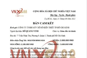 Công ty TNHH MTV XSKT TPHCM cảnh báo tình trạng mạo danh công ty để  lừa đảo chiếm đoạt tiền của người dân