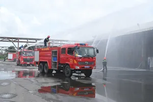 Vedan Việt Nam tập huấn kỹ năng Phòng cháy Chữa cháy cho nhân viên Công ty 