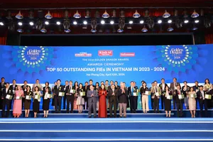 Công ty Vedan Việt Nam nhận giải thưởng Rồng Vàng năm 2024 