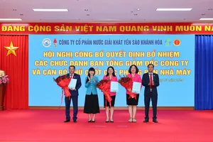 Công ty Cổ phần Nước giải khát Yến sào Khánh Hòa bổ nhiệm cán bộ quản lý