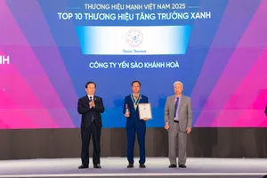 Yến Sào Khánh Hòa: Top 10 Thương hiệu Tăng trưởng Xanh 2025