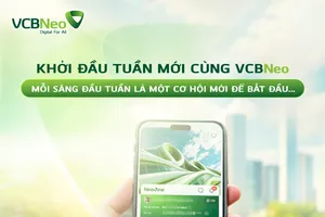 VCBNeo được bổ sung nội dung hoạt động vào Giấy phép