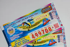 Công ty Xổ số kiến thiết Bà Rịa - Vũng Tàu: PHÁT HÀNH MẪU VÉ MỚI TRONG NĂM 2026