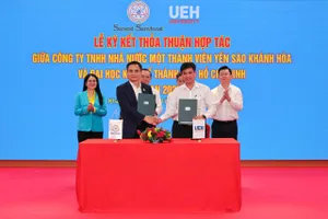 Yến sào Khánh Hòa ký kết hợp tác chiến lược 5 năm với Đại học Kinh tế TPHCM (UEH)