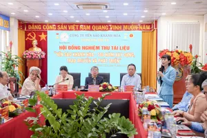 Nghiệm thu tài liệu “ Yến sào Khánh Hòa, 700 năm xây dựng, trao truyền và phát triển”