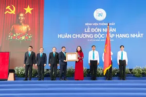 Bệnh viện Thống Nhất đón nhận Huân chương Độc lập Hạng Nhất nhân kỷ niệm 50 năm ngày truyền thống Bệnh viện (01/11/1975-01/11/2025)
