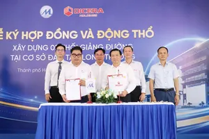 Xây dựng 2 khối giảng đường tại cơ sở đào tạo Long Trường trường Đại học Tài chính – Marketing
