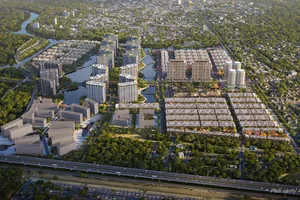 Phối cảnh đại đô thị The Global City