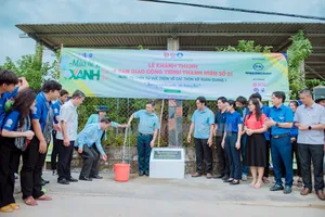 Đoàn trường Đại học Sư phạm Kỹ thuật TPHCM khánh thành và đưa vào sử dụng các công trình phục vụ dân sinh