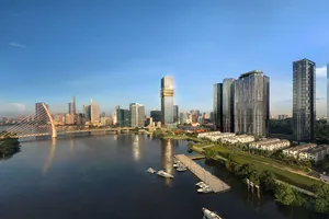 Tòa nhà thương mại Marina Central Tower trong khu phức hợp bất động sản hàng hiệu Grand Marina, Saigon