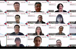 Buổi gặp gỡ kết nối dành cho các sinh viên Việt Nam nhận được “Học bổng Ajinomoto ASEAN+ONE” lần 2 được tổ chức trực tuyến