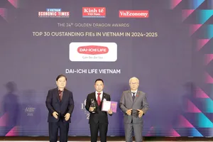 Dai-ichi Life Việt Nam nhận “Giải thưởng Rồng Vàng 2025 – Doanh nghiệp Chuyển đổi số tiêu biểu”