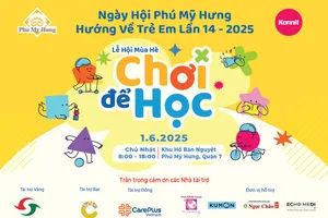 Sân chơi bổ ích cho thiếu nhi dịp 1-6 tại Phú Mỹ Hưng