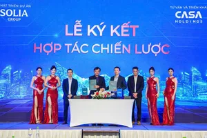 Lễ ký kết hợp tác chiến lược giữa Tập đoàn Solia và CASA Holdings