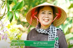 Kiến trúc sư cảnh quan Lê Thị Nga - người sáng lập Ecolodge