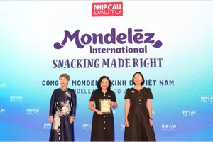 Đây là năm thứ hai liên tiếp, Mondelez Kinh Đô được xướng tên tại giải thưởng này