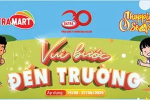 SATRA Phạm Hùng đồng hành cùng học sinh Vui bước đến trường