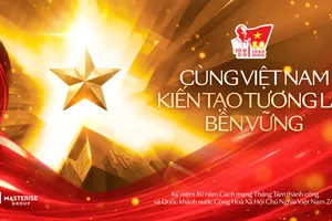 Masterise Group đồng hành chiến dịch quốc gia, tiếp sức và lan tỏa tinh thần yêu nước nhân dịp 80 năm Quốc khánh 2-9