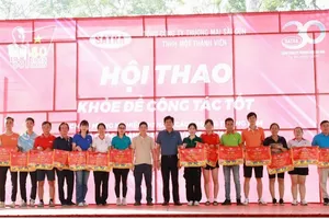 Hội thao “Khỏe để công tác tốt”