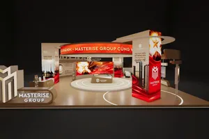 Masterise Group là một trong 20 doanh nghiệp tư nhân tiêu biểu được lựa chọn để góp mặt tại Triển lãm Thành tựu Đất nước 2025. Ảnh: MASTERISE GROUP