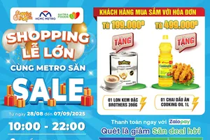 Khuyến mãi hàng hiệu lần đầu tại ga Metro Bến Thành