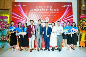 Đại diện Công ty Cổ phần Phân phối Danh tại buổi ra mắt sản phẩm mới