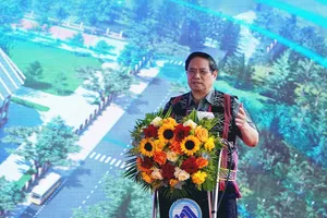 Thủ tướng Chính phủ Phạm Minh Chính phát biểu tại buổi lễ