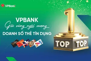 VPBank duy trì và giữ vững ngôi đầu thị trường thẻ tín dụng