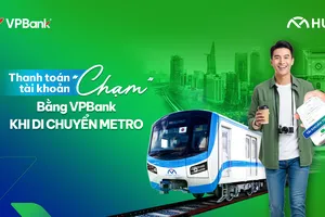 Thanh toán Metro chỉ bằng một chạm điện thoại với tài khoản thanh toán của VPBank