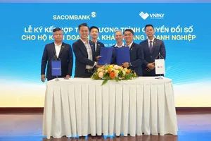 Sacombank và VNPAY ký hợp tác triển khai các giải pháp thanh toán và nộp thuế số dành cho doanh nghiệp, hộ kinh doanh