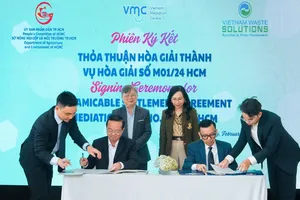 UBND TPHCM và VWS ký kết thỏa thuận hòa giải thành