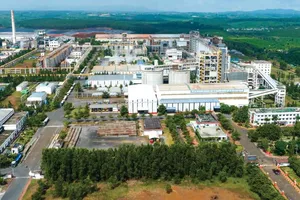 Toàn cảnh nhà máy alumin Lâm Đồng