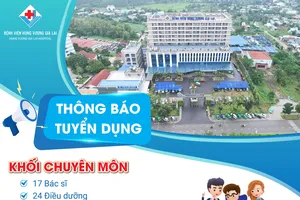 Cơ hội nghề nghiệp tại Bệnh Viện Hùng Vương Gia Lai
