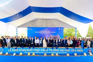Lễ khởi công VHU30: Khối Thực hành trường Đại học Văn Hiến