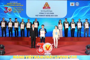 VISSAN 30 năm liên tục đạt danh hiệu Hàng Việt Nam chất lượng cao