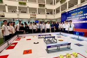 Các công ty công nghệ cùng hợp tác với Trường Trung Tiểu học Việt 3 tham gia các game lập trình trải nghiệm cho học sinh