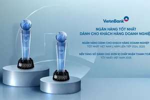 VietinBank được vinh danh tại International Finance Awards 2025 với hạng mục “Ngân hàng dành cho khách hàng doanh nghiệp tốt nhất Việt Nam”